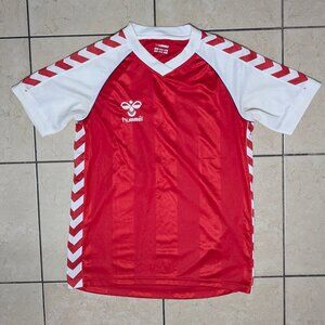 Hummel Retro Soccer Jersey #10 Size Small Red.